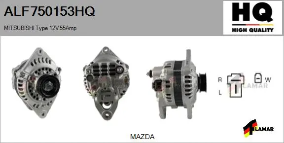 Alternator (ALF750153HQ)