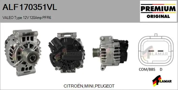 Alternator (ALF170351VL)