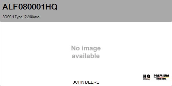 Alternator (ALF080001HQ)