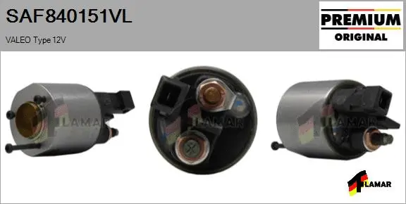 Solenoid Switch, starter (SAF840151VL)