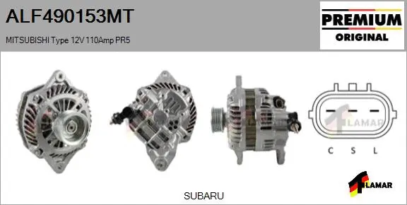 Alternator (ALF490153MT)
