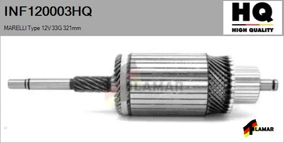 Armature, starter (INF120003HQ)