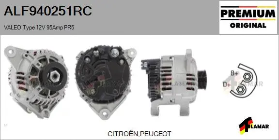 Alternator (ALF940251RC)