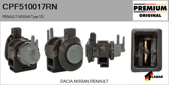 Pressure Converter, exhaust control (CPF510017RN)