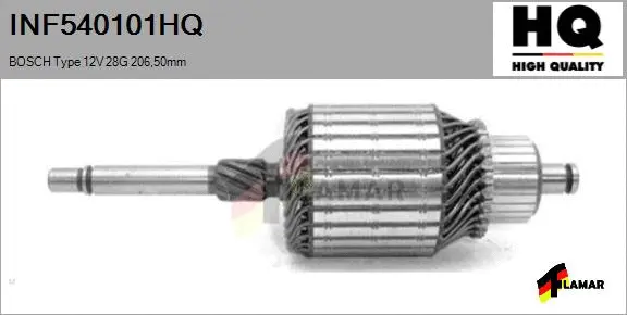 Armature, starter (INF540101HQ)