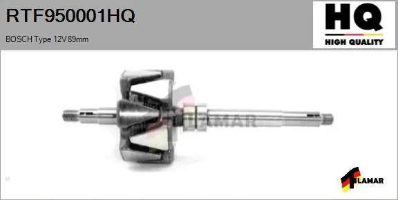 Rotor, alternator (RTF950001HQ)