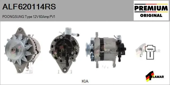 Alternator (ALF620114RS)