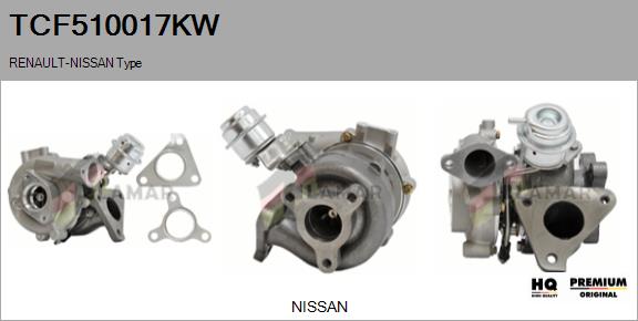 Charger, charging (supercharged/turbocharged) (TCF510017KW)