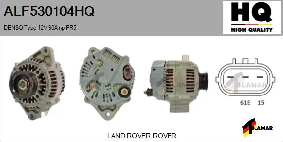 Alternator (ALF530104HQ)