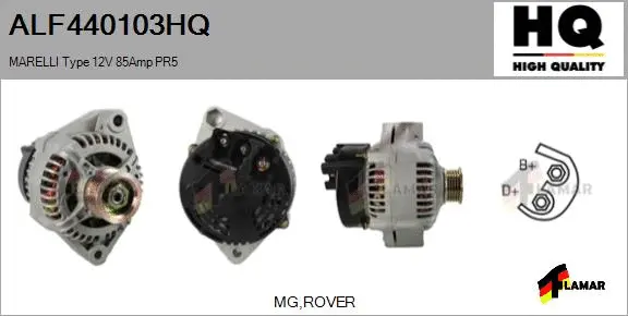 Alternator (ALF440103HQ)