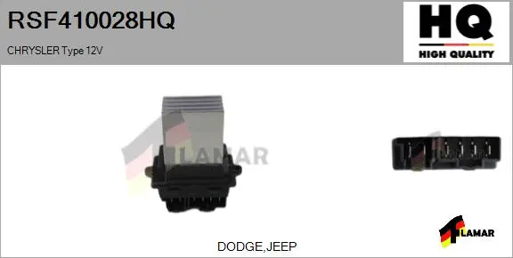 Resistor, interior blower (RSF410028HQ)