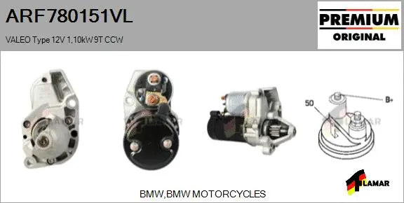 Starter (ARF780151VL)