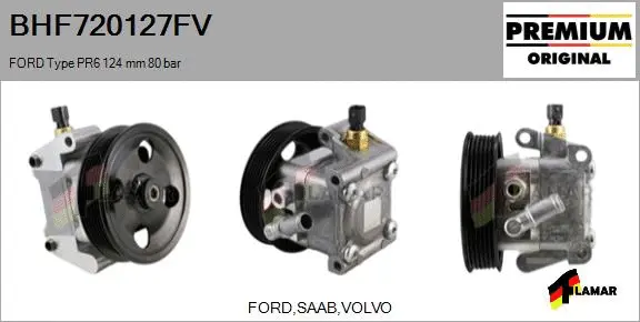 Hydraulic Pump, steering (BHF720127FV)