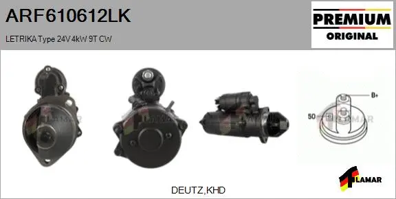 Starter (ARF610612LK)