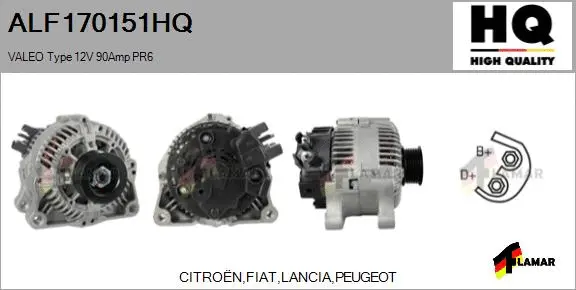 Alternator (ALF170151HQ)