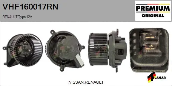 Interior Blower (VHF160017RN)