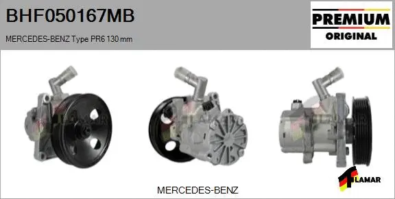 Hydraulic Pump, steering (BHF050167MB)