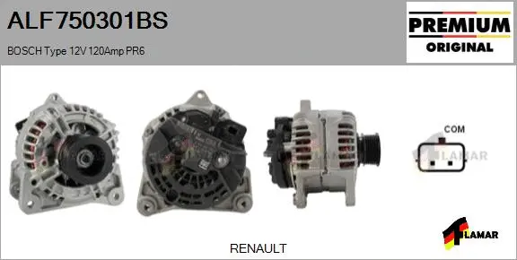 Alternator (ALF750301BS)