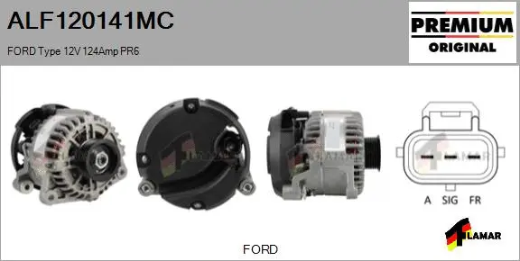 Alternator (ALF120141MC)