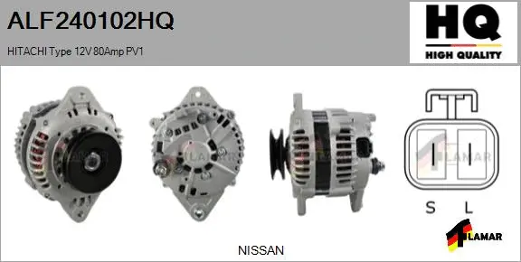 Alternator (ALF240102HQ)