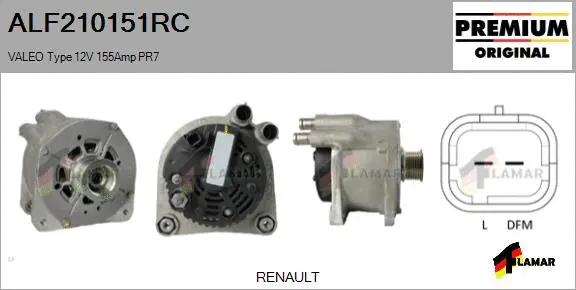 Alternator (ALF210151RC)