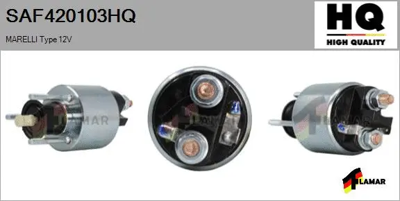 Solenoid Switch, starter (SAF420103HQ)