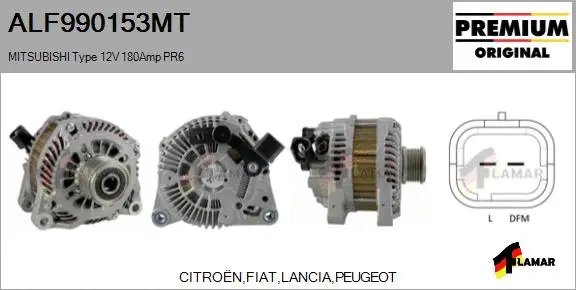 Alternator (ALF990153MT)