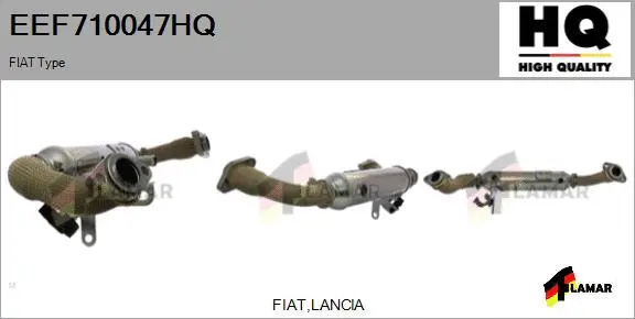 Cooler, exhaust gas recirculation (EEF710047HQ)