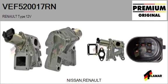 EGR Valve (VEF520017RN)