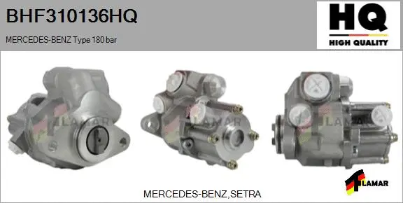 Hydraulic Pump, steering (BHF310136HQ)