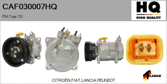 Compressor, air conditioning (CAF030007HQ)