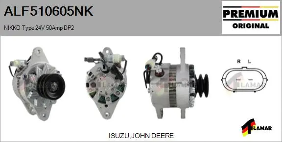 Alternator (ALF510605NK)