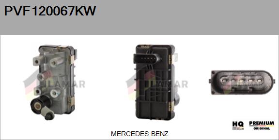 Actuator, turbocharger (PVF120067KW)