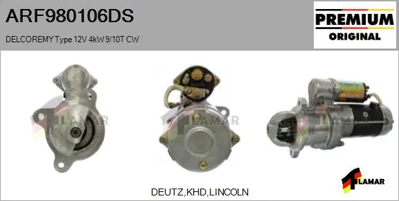 Starter (ARF980106DS)