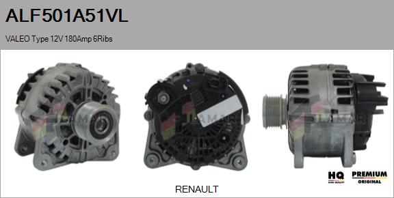 Alternator (ALF501A51VL)
