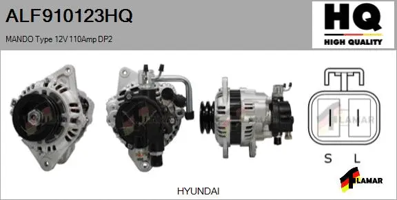 Alternator (ALF910123HQ)