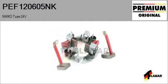 Holder, carbon brushes (PEF120605NK)