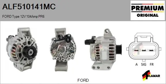 Alternator (ALF510141MC)