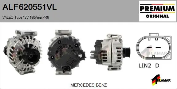 Alternator (ALF620551VL)