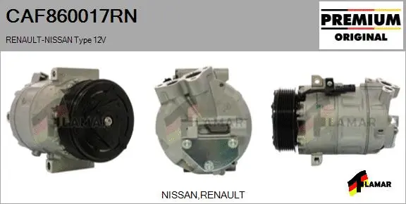 Compressor, air conditioning (CAF860017RN)