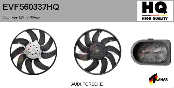 Fan, engine cooling (EVF560337HQ)
