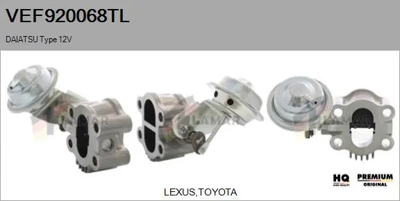 EGR Valve (VEF920068TL)