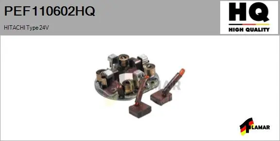 Holder, carbon brushes (PEF110602HQ)