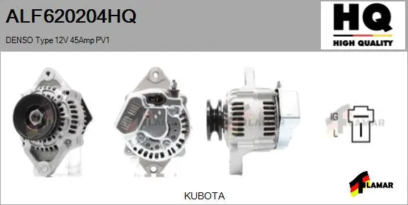 Alternator (ALF620204HQ)