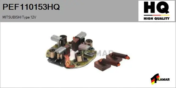 Holder, carbon brushes (PEF110153HQ)