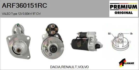 Starter (ARF360151RC)