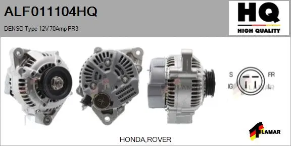 Alternator (ALF011104HQ)