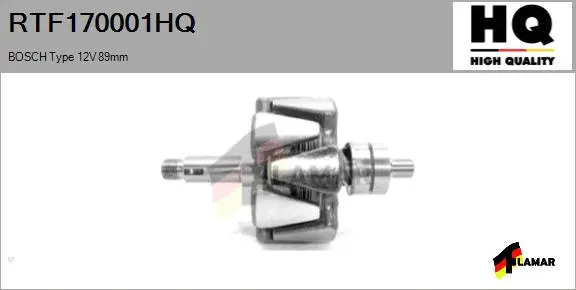 Rotor, alternator (RTF170001HQ)