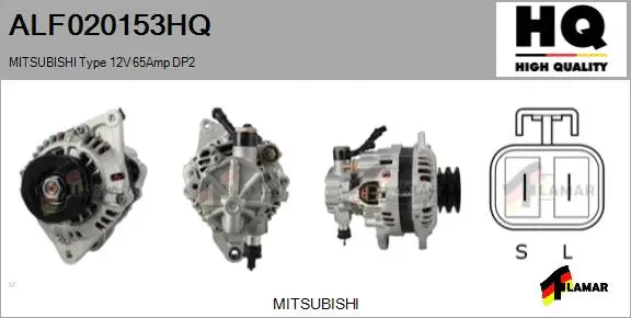Alternator (ALF020153HQ)