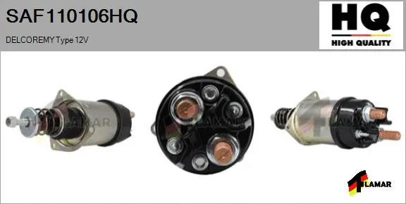 Solenoid Switch, starter (SAF110106HQ)